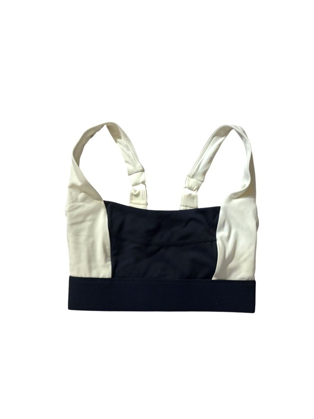 MONDAY Swimwear Arches The Tash Bra in Midnight/Ivory